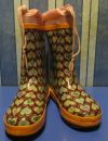 Сапожки резиновые утепленные новые р.33
