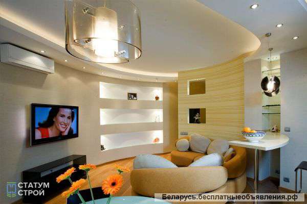 Многоуровневые потолки ПВХ от фирмы