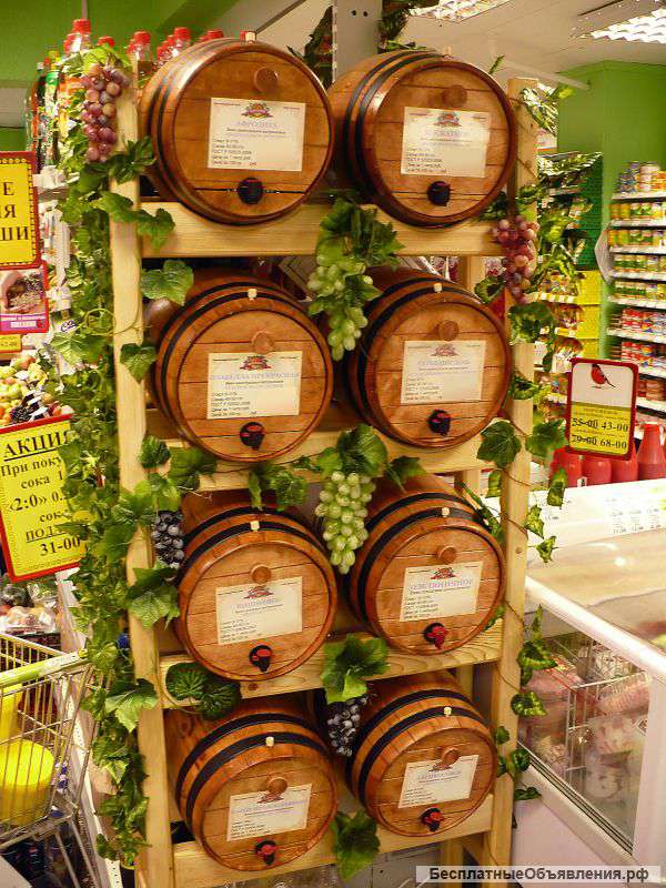 Бочки декоративные