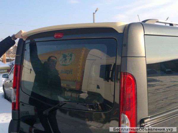 Спойлер распашонка Рено Трафик Опель Виваро Renault Trafic Opel