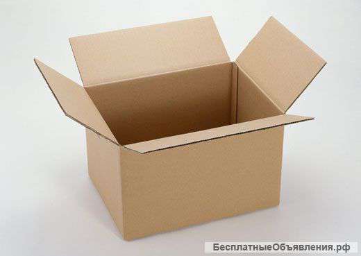 Коробка картонная б/у