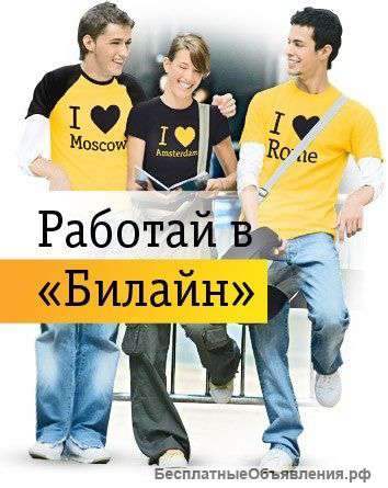 Продавец Билайн