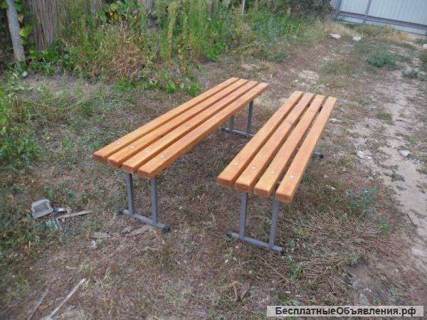 Лавочка без спинки