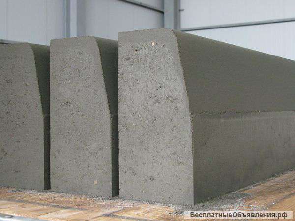 Бордюр вибропрессованный