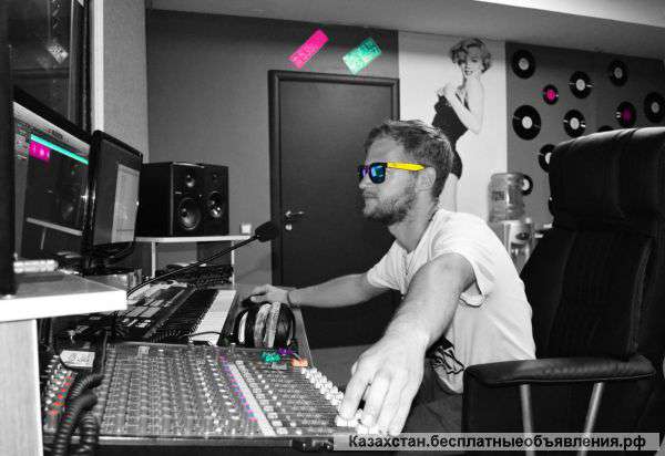 Профессиональная студия звукозаписи в Алматы