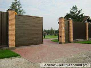 Откатные ворота на заказ в Краснодаре. Надежны и элегантны Изготовление, монтаж Недорого