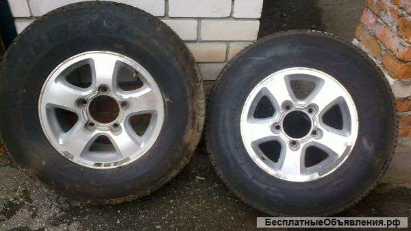 Литые диски с зимней резиной