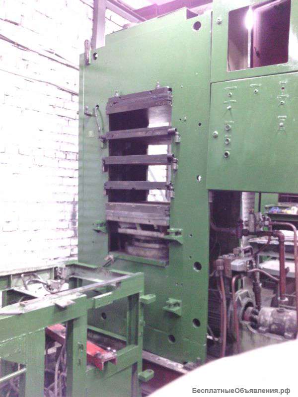 Пресс вулканизационный 250*600*4Э