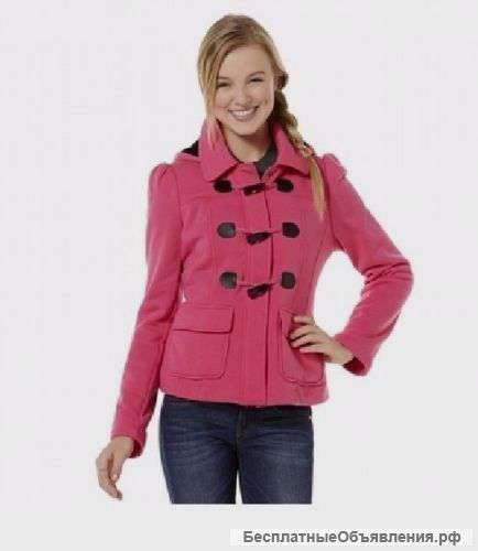 Bongo Juniors Jacket Fleece Toggle Coat Hooded polyester sizes L, XL NEW