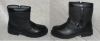 Weatherproof Mens Boots winter commuter black zipper man made size 8 10 12 NEW