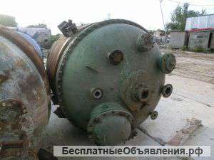 Реактор нержавеющий, объем 2,5 куб.м,.