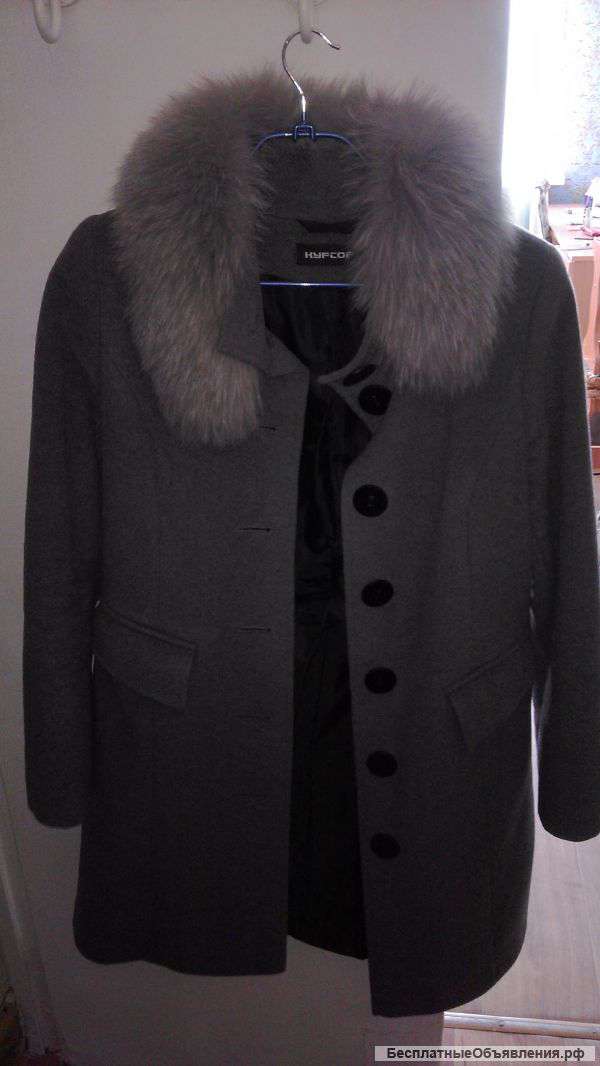 Кашемировое пальто осень/зима (теплое)