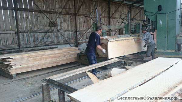 БУК 30/40/50/60мм, длина от 1,0 - до 1,9м сухая, сорт0-1, обрезная, доска, пиломатериал