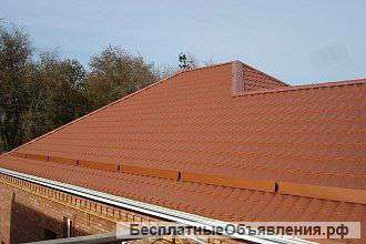 Профнастил, металлочерепица, металлосайдинг, поликарбонат, водостоки, металлоштакетник, доборные эле