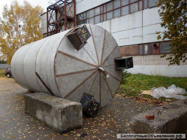 Резервуар из пищевой стали 10 м3