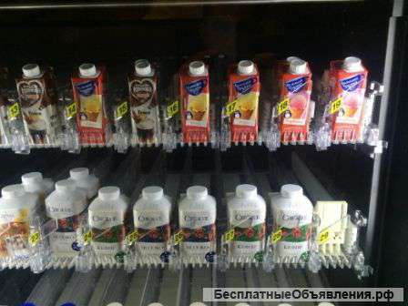 Сеть автоматов по продаже молочной продукции (вендинг)