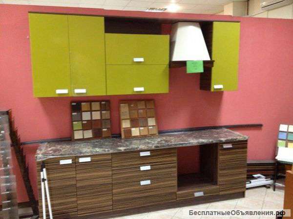 Кухня МДФ глянец новая