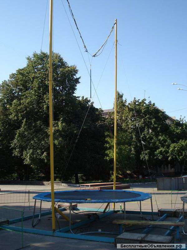 Купить Батут "Банджо-4" продажа аттракционов