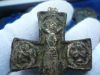 Нераскрытый древний русский крест-энколпион. XV век.