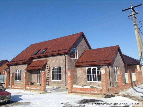 Кровельные работы и быстровозводимые дома.