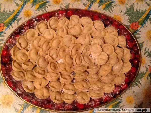 Пельмени и вареники ручной лепки