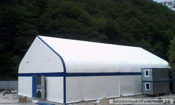Каркасно-тентовый ангар. Уникальное решение? Читаем ниже
