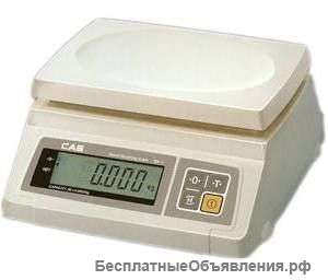 Весы настольные CAS SW - 10 б/у