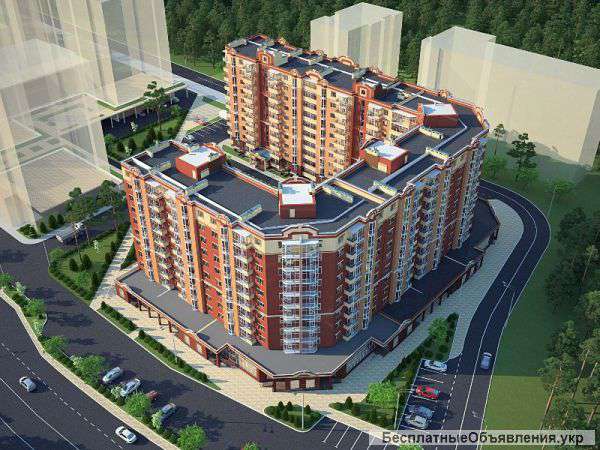 Однокомнатная квартира в Ирпене в ЖК "КАРАТ" - 425 700 грн