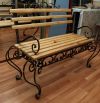 Кованая лавочка - Художественная ковка