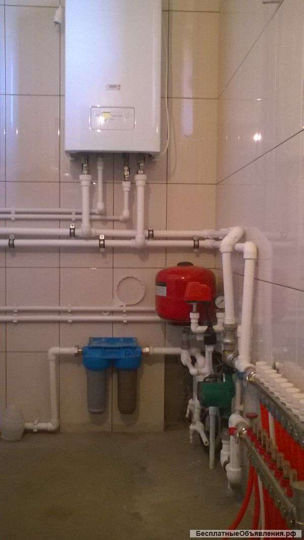 Теплые полы, отопление, водоснабжение