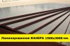 Фанера ламинированная 24 мм. 1500х3000 мм.