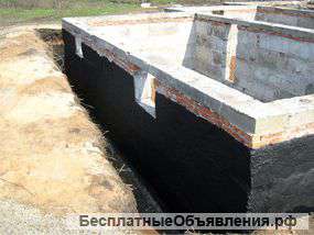 Гидроизоляция фундаментов
