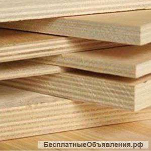 Фанера в ассортименте от производителя