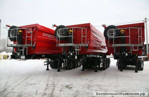 Самосвальный полуприцеп зерновоз Grunwald Gr-TSt V=50