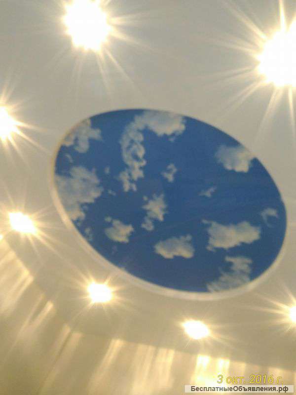 Натяжные потолки .Рассрочка до 5 месяцев.