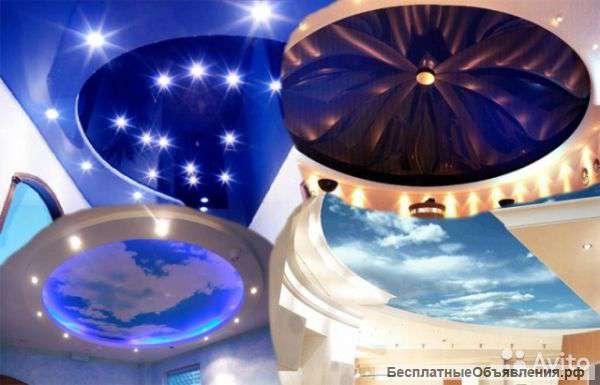 Натяжные потолки в кротчайшие сроки