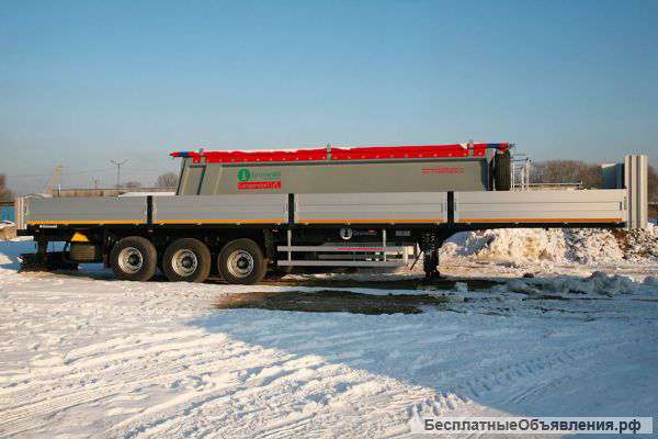 Полуприцеп бортовой Grunwald Gr-OSSt, ССУ=1150