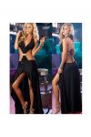 Соблазнительное длинное платье с открытой спиной артикул - Артикул: A3238
