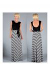 Оригинальное платье в полоску артикул - Артикул: AM6251
