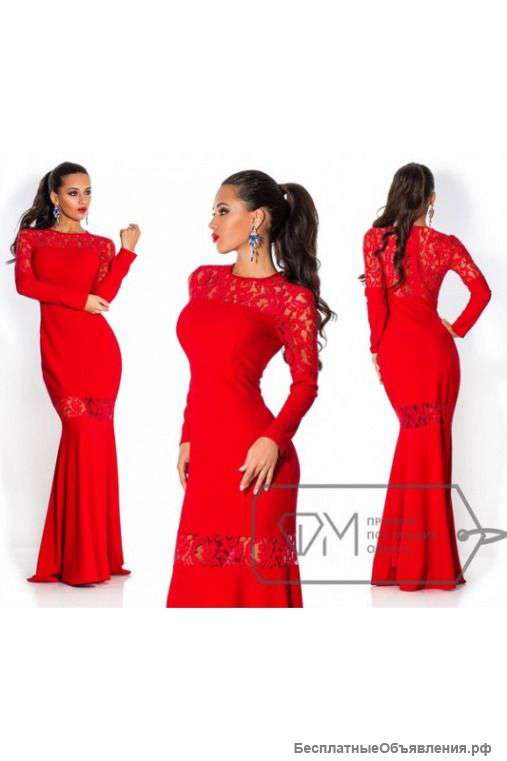 Длинное вечернее платье артикул - Артикул: Am8000-1