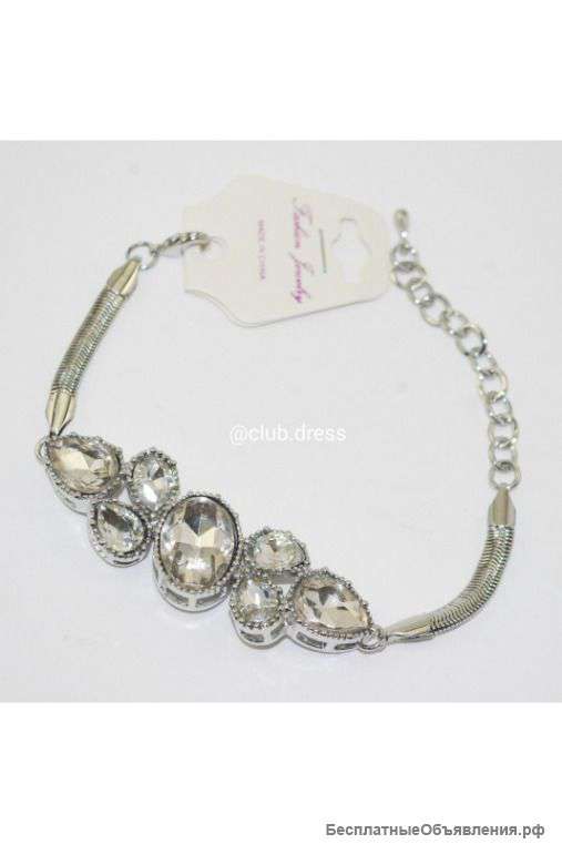 Браслет со стразами артикул - Артикул: bras_002
