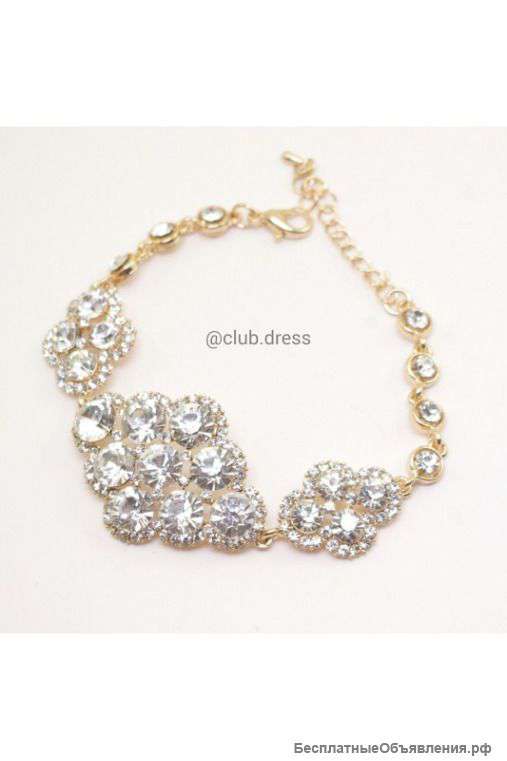 Браслетик с цирконами артикул - Артикул: bras_011-1