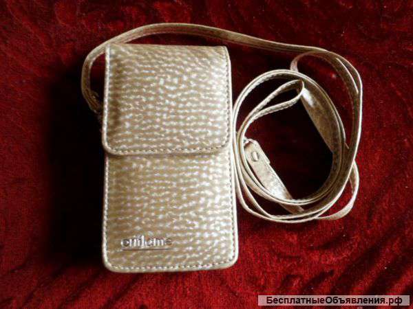 Мини сумочка для мобильного телефона