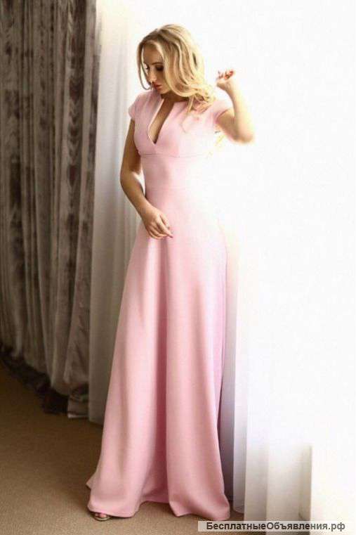 Длинное расклешенное платье артикул - Артикул: Am8010-2