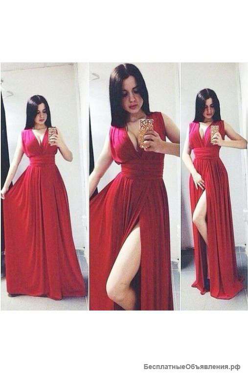 Вечернее платье с декольтетами кружева артикул - Артикул: Am8020-11