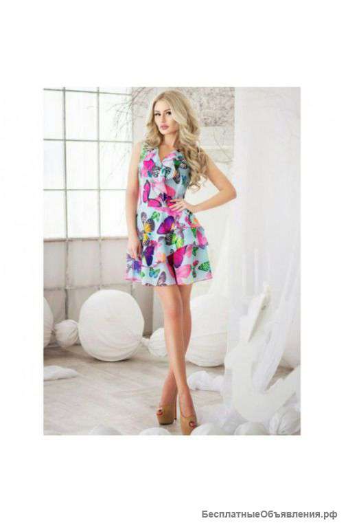 Летнее яркое платье артикул - Артикул: Am9209-4