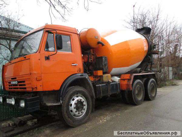 Продается Бетоносместитель Камаз-миксер 53229