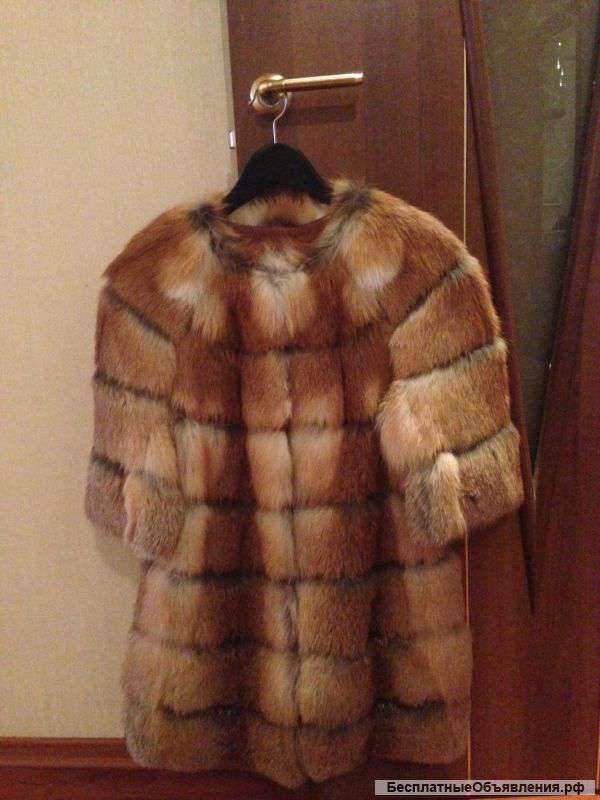 Шубу из лисы