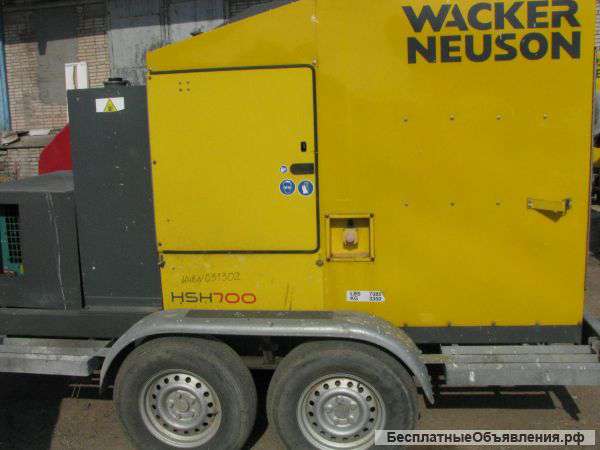 Установка для прогрева грунта и бетона Wacker Neuson HSH 700G