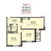 Двухкомнатная квартира в Краснодаре за три миллиона рублей